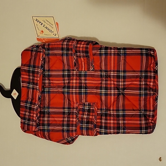NWT: St. John's Bark Quilted Dog  Vest / Jacket - Picture 1 of 13